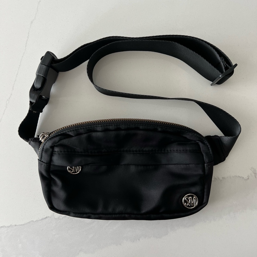 Steve Madden Black Belt Bag
